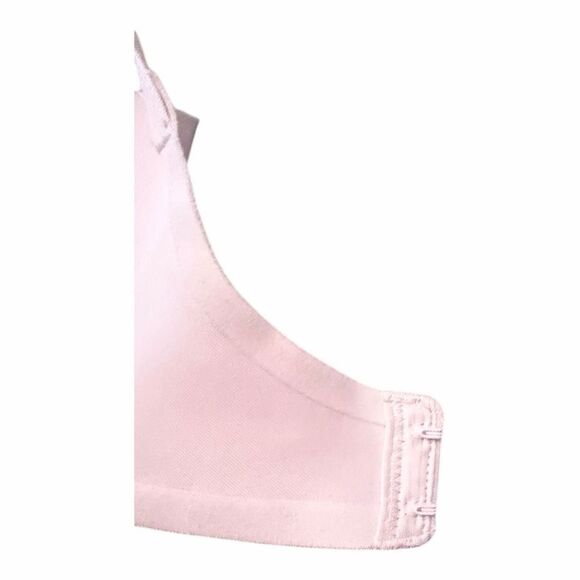 Warners No Side Effects Wire-Free T-Shirt Bra 36D Pale Pink - Picture 4 of 7